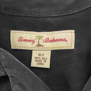 Tommy Bahama Black Men’s Silk Shirt